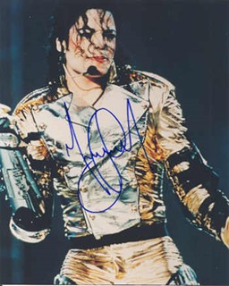 Michael Jackson autograph