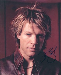 Jon Bon-Jovi autograph