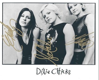 Dixie Chicks autograph