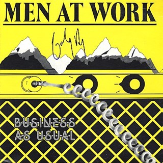 Men At Work autograph