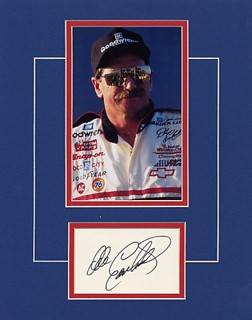 Dale Earnhardt autograph