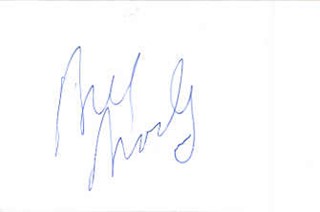 Bill Bradley autograph