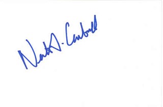 Naomi Campbell autograph
