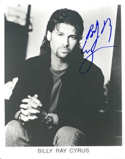 Billy Ray Cyrus autograph
