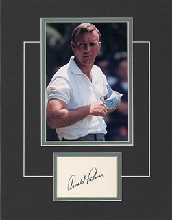 Arnold Palmer autograph