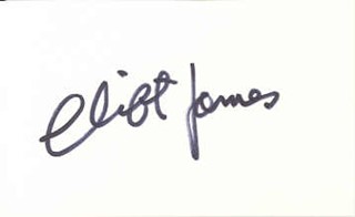 Clifton James autograph