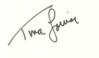 Tina Louise autograph
