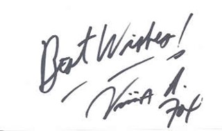 Vivica A. Fox autograph