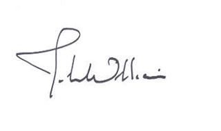 John Williams autograph