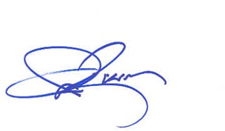 Ian Ziering autograph
