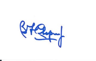 Ben Chapman autograph