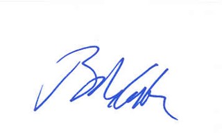 Bob Costas autograph