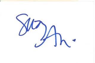 Suzy Amis autograph