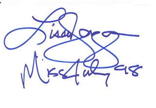 Lisa Dergen autograph