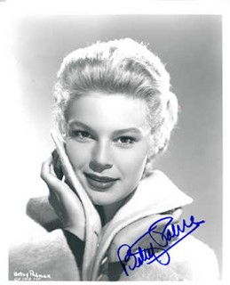 Betsy Palmer autograph