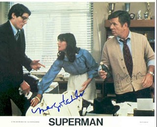 Superman autograph