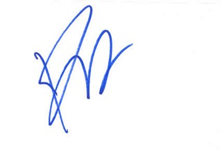 Rick Yune autograph