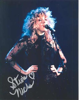 Stevie Nicks autograph