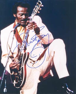 Chuck Berry autograph