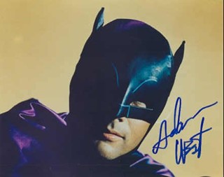 Adam West autograph
