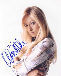 Olivia Wilde autograph