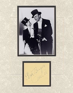 Edgar Bergen & Charlie McCarthy autograph