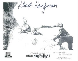 Lloyd Kaufman autograph
