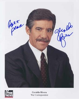 Geraldo Rivera autograph