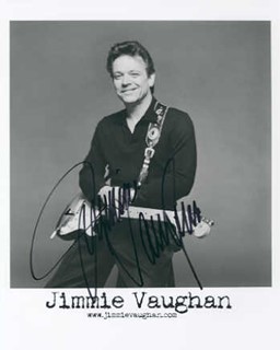 Jimmie Vaughan autograph