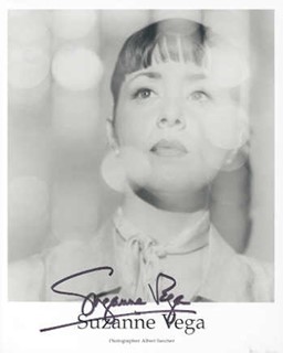 Suzanne Vega autograph