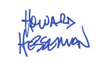 Howard Hesseman autograph
