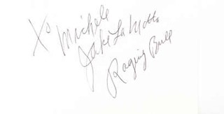 Jake LaMotta autograph