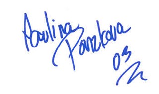 Paulina Porzikova autograph
