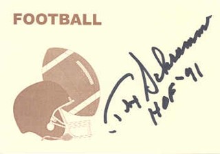Tex Schramm autograph