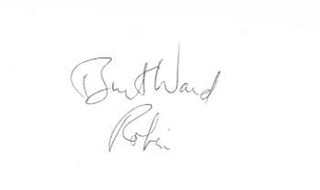 Burt Ward autograph