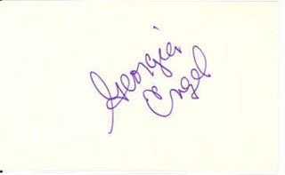 Georgia Engel autograph