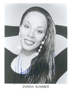 Donna Summer autograph