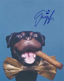 Triumph The Insult Dog autograph