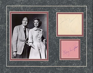 The Jack Benny Show autograph