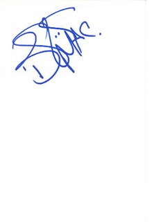 Bernie Mac autograph