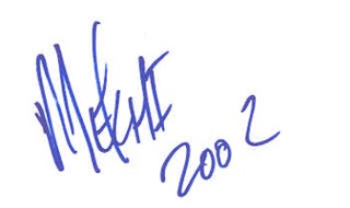 Mekhi Pfifer autograph