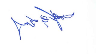 Hiroyuki Sanada autograph