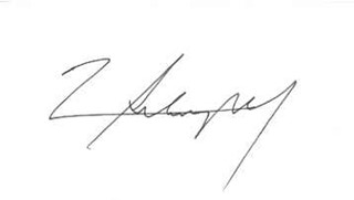 Norman Schwartzkopf autograph