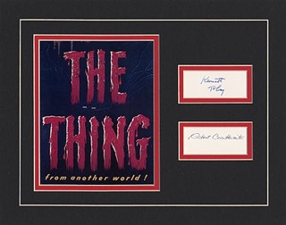 The Thing autograph
