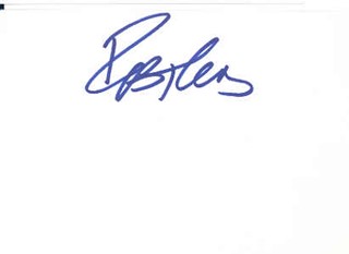 Rob Thomas autograph