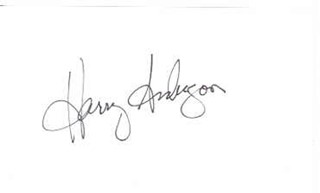 Harry Anderson autograph