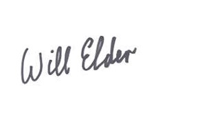 Will Elder autograph
