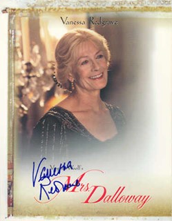 Vanessa Redgrave autograph