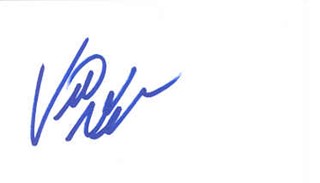 Vince McMahon autograph
