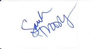 Sarah Thompson autograph